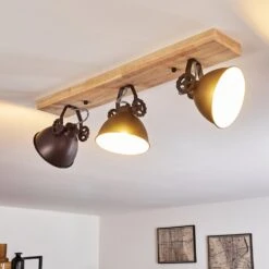 Svanfolk Deckenleuchte Braun, Schwarz, Weiß, 3-flammig -Lampe Verkäufe svanfolk deckenleuchte h3015155 3