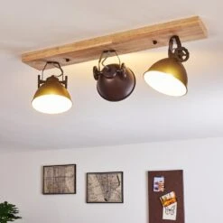 Svanfolk Deckenleuchte Braun, Schwarz, Weiß, 3-flammig -Lampe Verkäufe svanfolk deckenleuchte h3015155 9