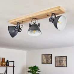 Svanfolk Deckenleuchte Blau, Braun, Grau, Weiß, 3-flammig -Lampe Verkäufe svanfolk deckenleuchte h3015186 5