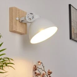 Svanfolk Wandleuchte Braun, Weiß, 1-flammig -Lampe Verkäufe svanfolk wandleuchte h3015100 12