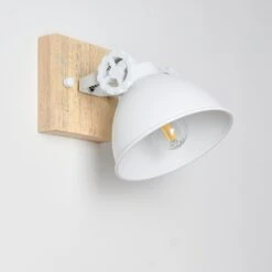 Svanfolk Wandleuchte Braun, Weiß, 1-flammig -Lampe Verkäufe svanfolk wandleuchte h3015100 4