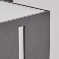 Swanek Außenwandleuchte LED Anthrazit, 2-flammig, Bewegungsmelder -Lampe Verkäufe swanek aussenwandleuchte h3813539 2