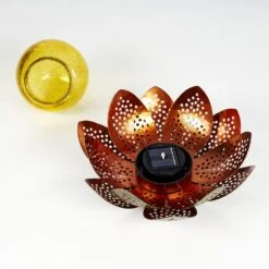 Taft Solarleuchte LED Grün, Kupferfarben, 1-flammig -Lampe Verkäufe taft solarleuchte h3409503 4