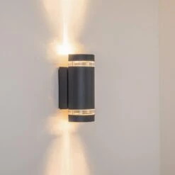 Tagish Außenwandleuchte Anthrazit, 2-flammig -Lampe Verkäufe tagish aussenwandleuchte h3004968 10