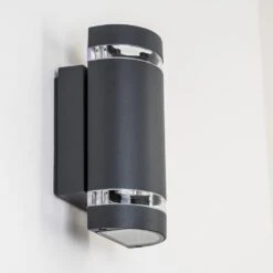 Tagish Außenwandleuchte Anthrazit, 2-flammig -Lampe Verkäufe tagish aussenwandleuchte h3004968 5