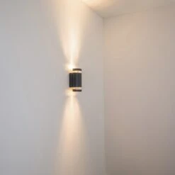 Tagish Außenwandleuchte Anthrazit, 2-flammig -Lampe Verkäufe tagish aussenwandleuchte h3004968 9