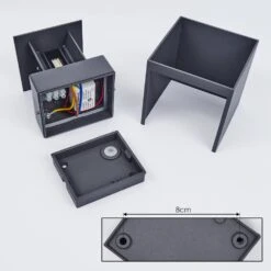 Tamarin Außenwandleuchte LED Anthrazit, 1-flammig -Lampe Verkäufe tamarin aussenwandleuchte h3445877 4