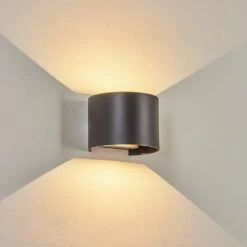 Tamarin Außenwandleuchte LED Schwarz, 2-flammig 24 Tamarin Außenwandleuchte LED Schwarz, 2-flammig -Lampe Verkäufe tamarin aussenwandleuchte h3700150 10