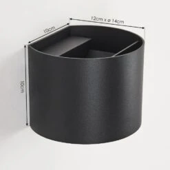 Tamarin Außenwandleuchte LED Schwarz, 2-flammig 17 Tamarin Außenwandleuchte LED Schwarz, 2-flammig -Lampe Verkäufe tamarin aussenwandleuchte h3700150 3