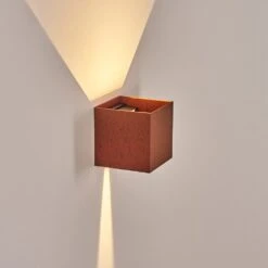 Tamarin Wandleuchte LED Rostfarben, Schwarz, 1-flammig 27 Tamarin Wandleuchte LED Rostfarben, Schwarz, 1-flammig -Lampe Verkäufe tamarin wandleuchte h3699546 12