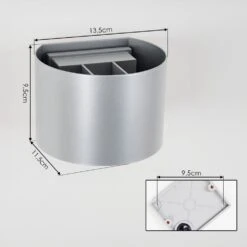 Tamarin Wandleuchte LED Silber, 1-flammig -Lampe Verkäufe tamarin wandleuchte h3699591 3