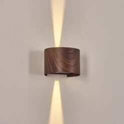 Tamarin Wandleuchte LED Holzoptik, Schwarz, 1-flammig -Lampe Verkäufe tamarin wandleuchte h3699607 11