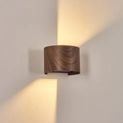 Tamarin Wandleuchte LED Holzoptik, Schwarz, 1-flammig -Lampe Verkäufe tamarin wandleuchte h3699607 14