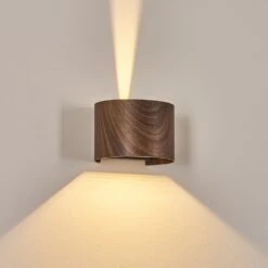 Tamarin Wandleuchte LED Holzoptik, Schwarz, 1-flammig -Lampe Verkäufe tamarin wandleuchte h3699607 6