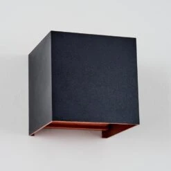 Tamarin Wandleuchte LED Kupferfarben, Schwarz, 1-flammig -Lampe Verkäufe tamarin wandleuchte h3699638 13