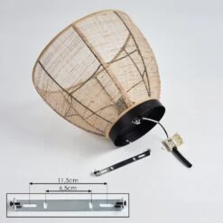 Tebary Deckenleuchte Schwarz, 1-flammig -Lampe Verkäufe tebary deckenleuchte h3451052 4