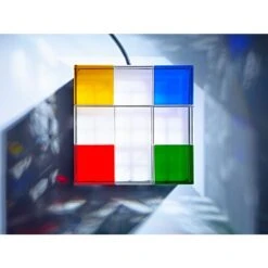 Tecnolumen Cubelight Tischleuchte LED Bunt, Klar, 1-flammig -Lampe Verkäufe tecnolumen cubelight tischleuchte mscl 1 10