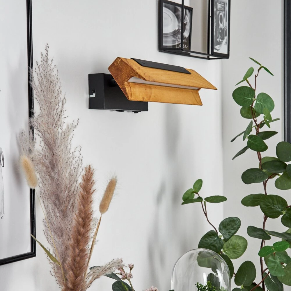 Teira Wandleuchte LED Schwarz, 1-flammig 13 Teira Wandleuchte LED Schwarz, 1-flammig – Bild 11