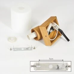 Tercier Wandleuchte Altsilber, Naturfarben, 1-flammig -Lampe Verkäufe tercier wandleuchte h3618790 4