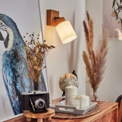 Tercier Wandleuchte Altsilber, Naturfarben, 1-flammig -Lampe Verkäufe tercier wandleuchte h3618790 6