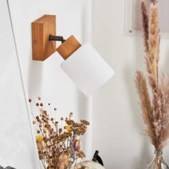 Tercier Wandleuchte Altsilber, Naturfarben, 1-flammig -Lampe Verkäufe tercier wandleuchte h3618790 9