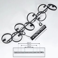 Theareabarivat Pendelleuchte Anthrazit, 8-flammig -Lampe Verkäufe theareabarivat pendelleuchte h3633939 4