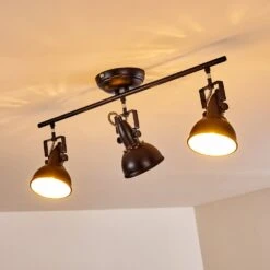 Tina Deckenleuchte Schwarz, 3-flammig -Lampe Verkäufe tina deckenleuchte h3013083 do2 7