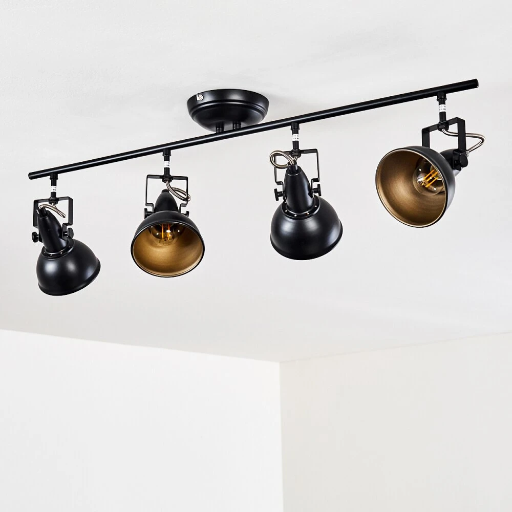 Tina Deckenleuchte Schwarz, 4-flammig 14 Tina Deckenleuchte Schwarz, 4-flammig – Bild 12