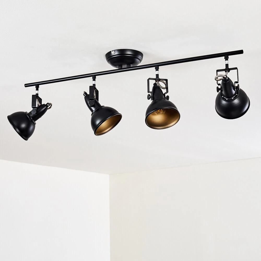 Tina Deckenleuchte Schwarz, 4-flammig 16 Tina Deckenleuchte Schwarz, 4-flammig – Bild 14