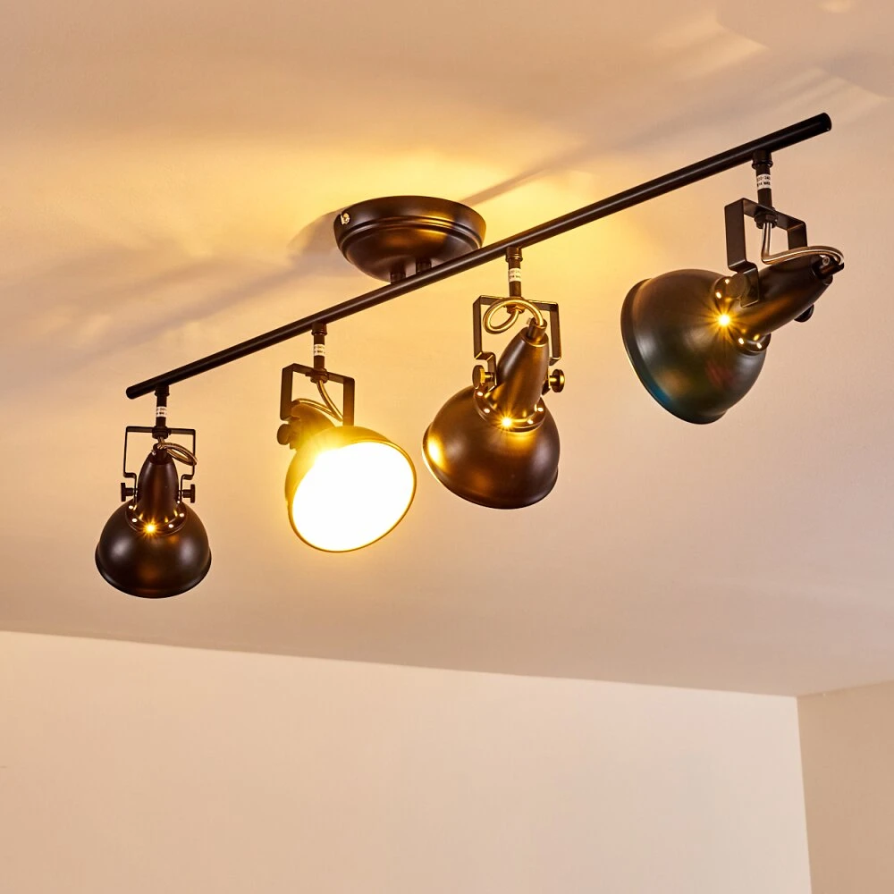 Tina Deckenleuchte Schwarz, 4-flammig 18 Tina Deckenleuchte Schwarz, 4-flammig – Bild 16