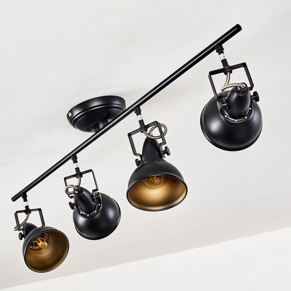 Tina Deckenleuchte Schwarz, 4-flammig 19 Tina Deckenleuchte Schwarz, 4-flammig – Bild 17