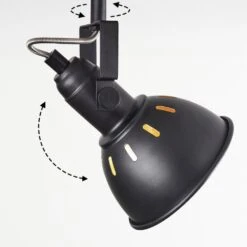 Tina Deckenleuchte Naturfarben, Schwarz, 2-flammig -Lampe Verkäufe tina deckenleuchte h3581100 5