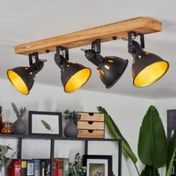 Tina Deckenleuchte Braun, Schwarz, 4-flammig -Lampe Verkäufe tina deckenleuchte h3582596 10