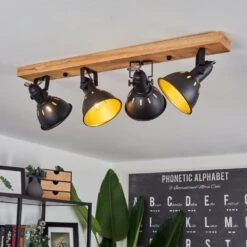 Tina Deckenleuchte Braun, Schwarz, 4-flammig -Lampe Verkäufe tina deckenleuchte h3582596 6