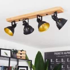 Tina Deckenleuchte Braun, Schwarz, 4-flammig -Lampe Verkäufe tina deckenleuchte h3582596 9