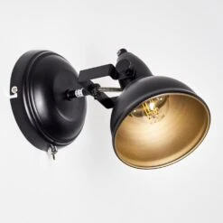 Tina Wandleuchte Schwarz, 1-flammig -Lampe Verkäufe tina wandleuchte h3013069 do4 13