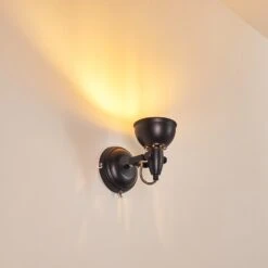 Tina Wandleuchte Schwarz, 1-flammig -Lampe Verkäufe tina wandleuchte h3013069 do4 15