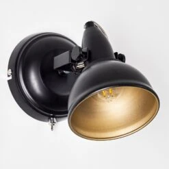 Tina Wandleuchte Schwarz, 1-flammig -Lampe Verkäufe tina wandleuchte h3013069 do4 18