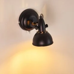 Tina Wandleuchte Schwarz, 1-flammig -Lampe Verkäufe tina wandleuchte h3013069 do4 3