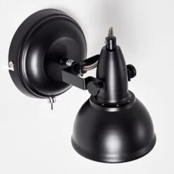 Tina Wandleuchte Schwarz, 1-flammig -Lampe Verkäufe tina wandleuchte h3013069 do4 5