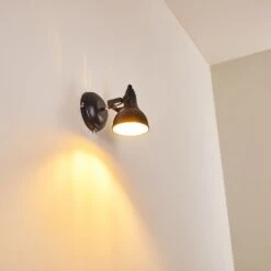 Tina Wandleuchte Schwarz, 1-flammig -Lampe Verkäufe tina wandleuchte h3013069 do4 9