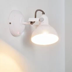 Tina Wandleuchte Weiß, 1-flammig -Lampe Verkäufe tina wandleuchte h3029541 7