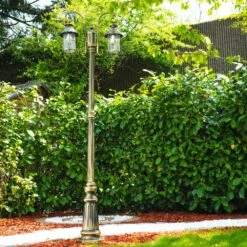 Tolep Kandelaber Schwarz-Gold, 2-flammig -Lampe Verkäufe tolep kandelaber 21682e bg 6