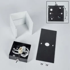 Tora Wandleuchte LED Schwarz, 1-flammig -Lampe Verkäufe tora wandleuchte h3813492 4