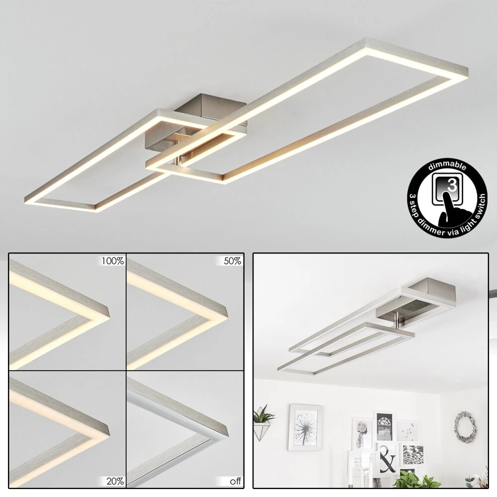 Torres Deckenleuchte LED Weiß, 1-flammig 3 Torres Deckenleuchte LED Weiß, 1-flammig