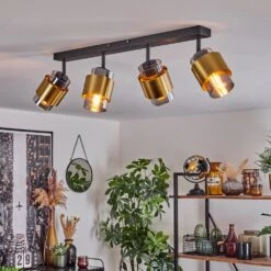 Traak Deckenleuchte Schwarz, 4-flammig -Lampe Verkäufe traak deckenleuchte h3667040 10