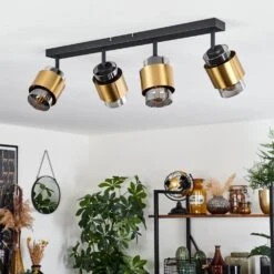 Traak Deckenleuchte Schwarz, 4-flammig -Lampe Verkäufe traak deckenleuchte h3667040 9