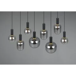 Trio Diva Pendelleuchte Schwarz, 8-flammig 16 Trio Diva Pendelleuchte Schwarz, 8-flammig -Lampe Verkäufe trio diva pendelleuchte 319800832 6