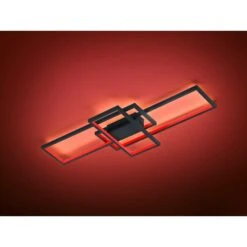 Trio Leuchten Thiago Deckenleuchte LED Anthrazit, 1-flammig, Fernbedienung, Farbwechsler -Lampe Verkäufe trio leuchten thiago deckenleuchte 652610342 2
