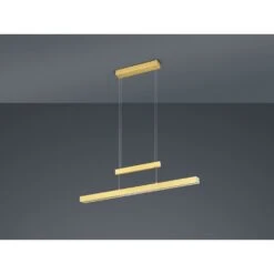 Trio Leuchten Trajan Pendelleuchte LED Messing, 3-flammig -Lampe Verkäufe trio leuchten trajan pendelleuchte 375310508 2